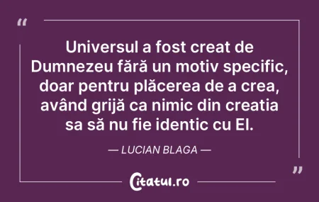 Universul a fost creat de Dumnezeu fărÄ... Universul a fost creat de Dumnezeu fărÄ...