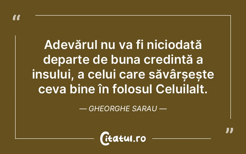 Citat Gheorghe Sarau - citate crestine