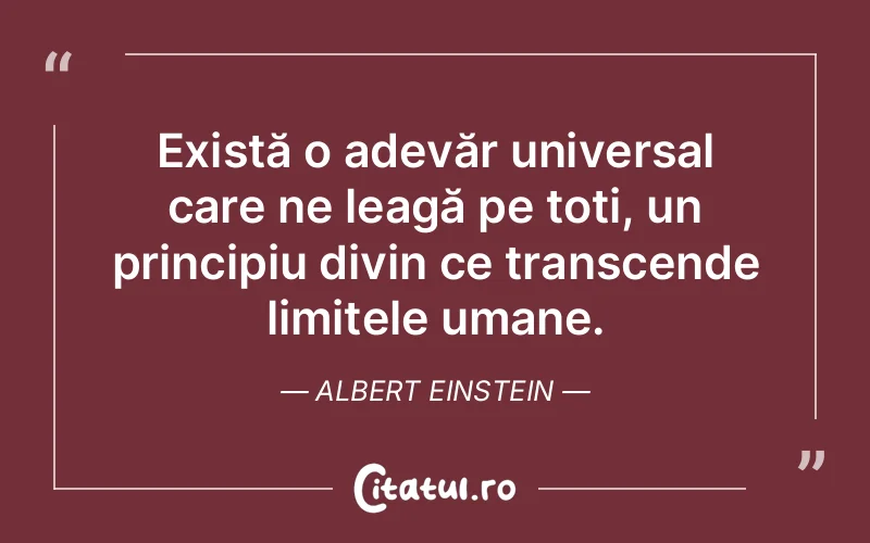 Citat Albert Einstein - citate crestine