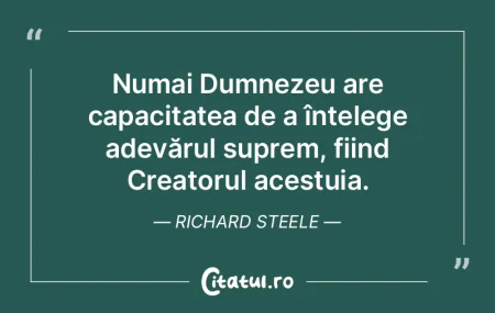 Numai Dumnezeu are capacitatea de a înÈ... Numai Dumnezeu are capacitatea de a înÈ...