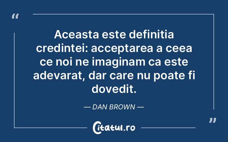 Citat Dan Brown - citate crestine