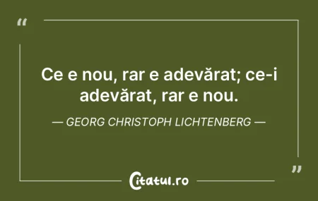 Ce e nou, rar e adevărat; ce-i adevăra... Ce e nou, rar e adevărat; ce-i adevăra...