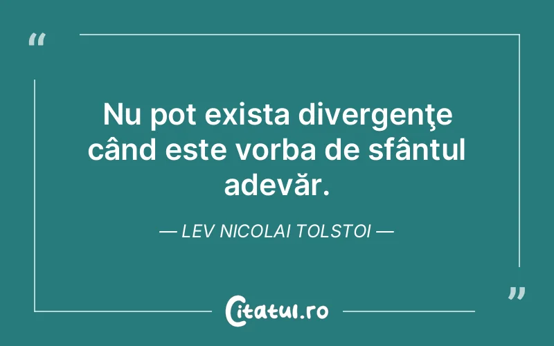 Citat Lev Nicolai Tolstoi - citate crestine