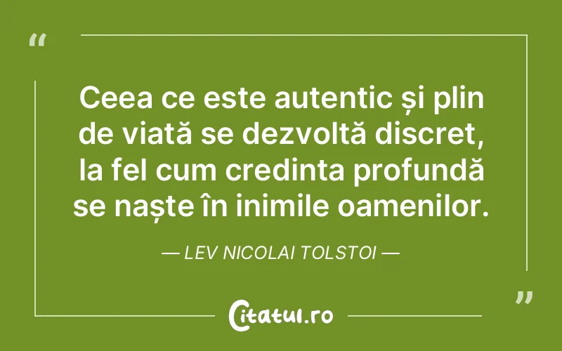 Citat Lev Nicolai Tolstoi - citate crestine