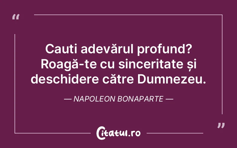 Citat Napoleon Bonaparte - citate crestine