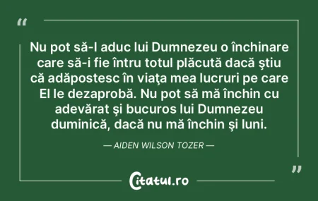 Nu pot să-I aduc lui Dumnezeu o închin... Nu pot să-I aduc lui Dumnezeu o închin...
