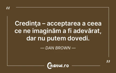 Credinţa – acceptarea a ceea ce ne im... Credinţa – acceptarea a ceea ce ne im...