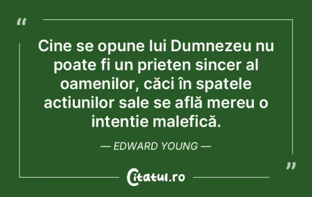 Cine se opune lui Dumnezeu nu poate fi u... Cine se opune lui Dumnezeu nu poate fi u...