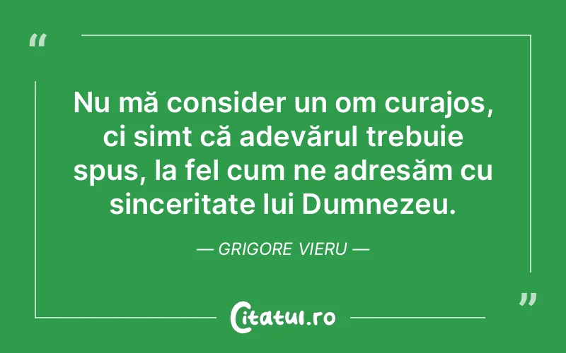Citat Grigore Vieru - citate crestine