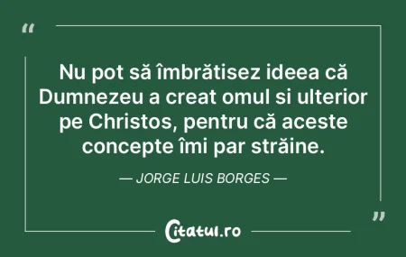 Nu pot să îmbrățișez ideea că Dumn... Nu pot să îmbrățișez ideea că Dumn...