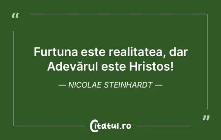 Furtuna este realitatea, dar Adevărul e... Furtuna este realitatea, dar Adevărul e...