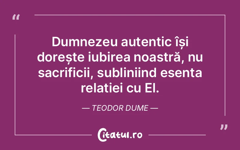 Citat Teodor Dume - citate crestine