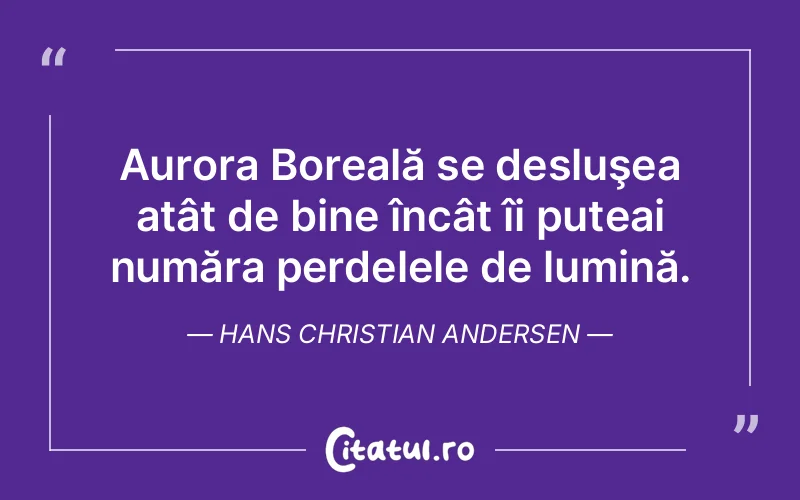 Citat Hans Christian Andersen - citate crestine