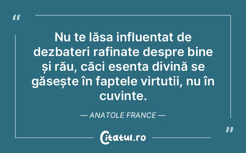Citat Anatole France - citate crestine