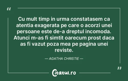 Cu mult timp in urma constatasem ca aten... Cu mult timp in urma constatasem ca aten...