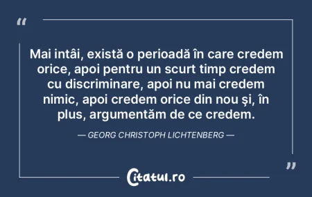 Mai intâi, există o perioadă în care... Mai intâi, există o perioadă în care...