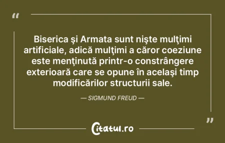 Biserica şi Armata sunt nişte mulţimi... Biserica şi Armata sunt nişte mulţimi...