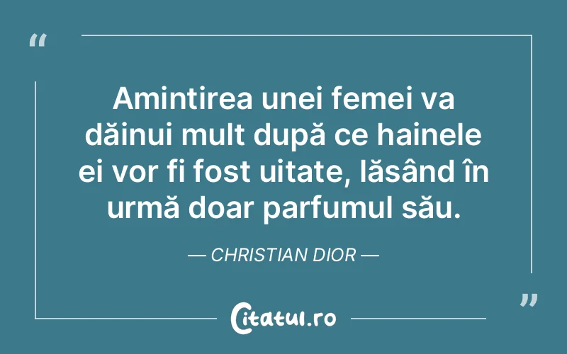 Citat Christian Dior - citate crestine