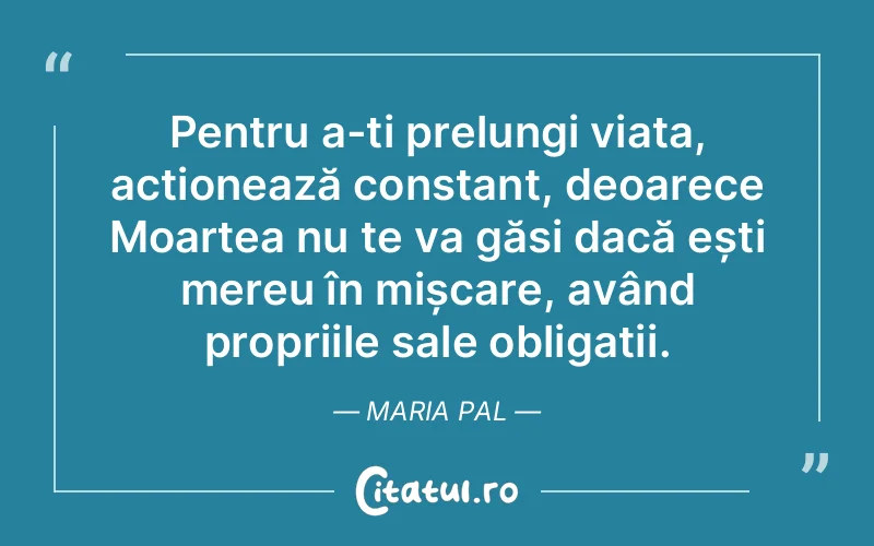 Citat Maria Pal - citate crestine