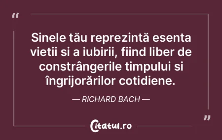 Sinele tău reprezintă esența vieții ... Sinele tău reprezintă esența vieții ...
