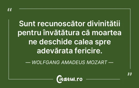 Sunt recunoscător divinității pentru ... Sunt recunoscător divinității pentru ...