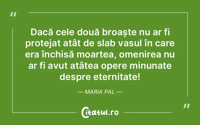 Citat Maria Pal - citate crestine