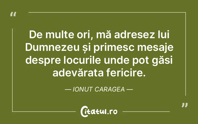 Citat Ionut Caragea - citate crestine