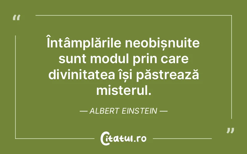 Citat Albert Einstein - citate crestine