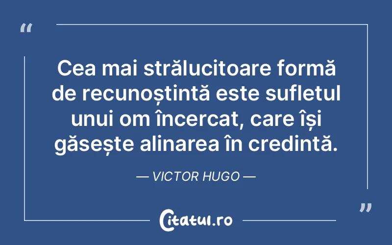 Citat Victor Hugo - citate crestine