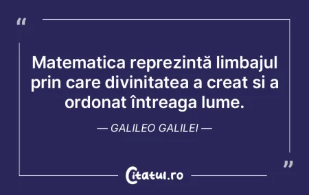 Matematica reprezintă limbajul prin car... Matematica reprezintă limbajul prin car...