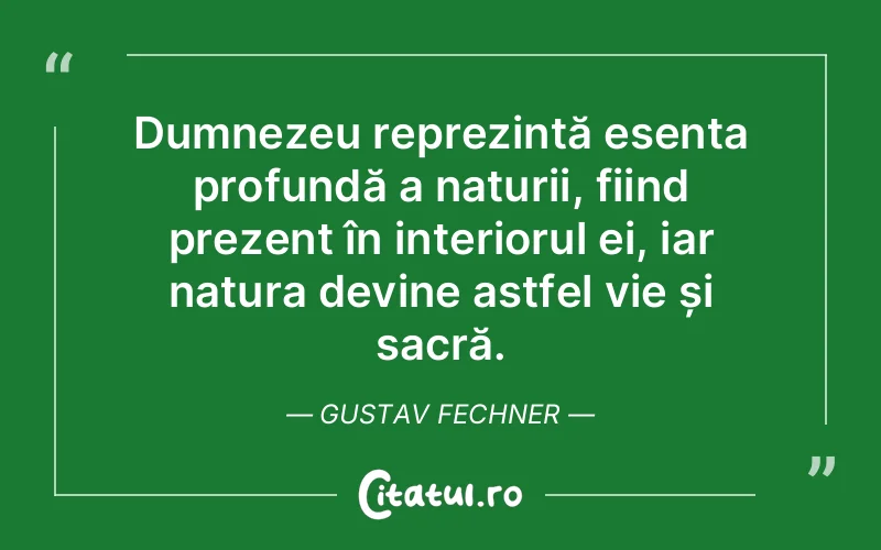 Citat Gustav Fechner - citate crestine