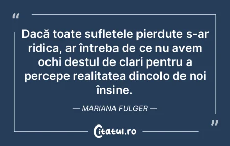 Dacă toate sufletele pierdute s-ar ridi... Dacă toate sufletele pierdute s-ar ridi...