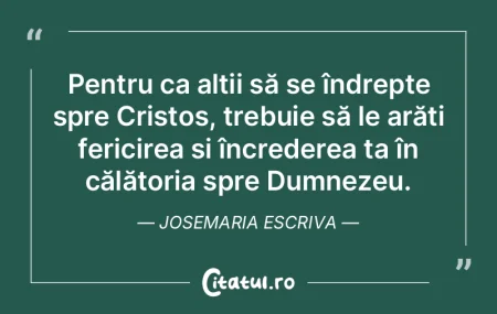 Pentru ca alții să se îndrepte spre C... Pentru ca alții să se îndrepte spre C...