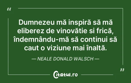 Dumnezeu mă inspiră să mă eliberez d... Dumnezeu mă inspiră să mă eliberez d...
