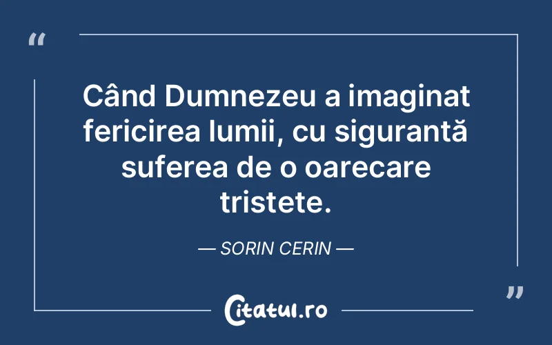 Citat Sorin Cerin - citate crestine