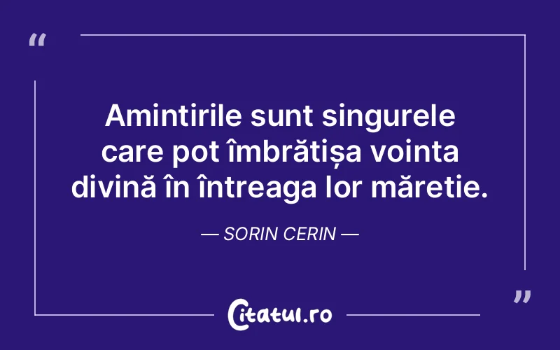 Citat Sorin Cerin - citate crestine