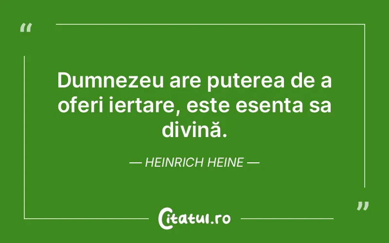 Citat Heinrich Heine - citate crestine