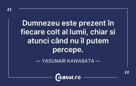 Dumnezeu este prezent în fiecare colț ... Dumnezeu este prezent în fiecare colț ...