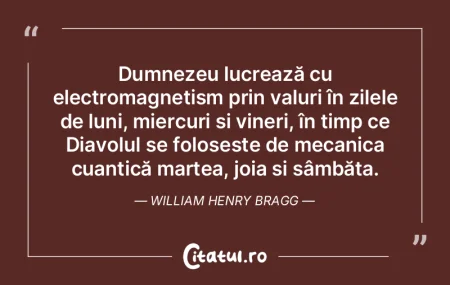 Dumnezeu lucrează cu electromagnetism p... Dumnezeu lucrează cu electromagnetism p...