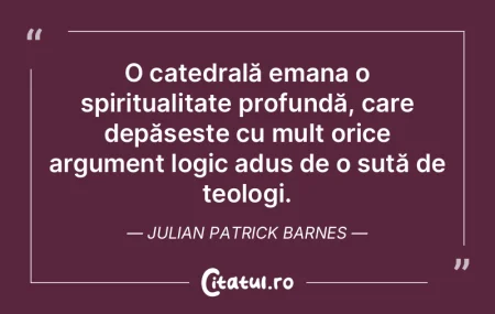 O catedrală emana o spiritualitate prof... O catedrală emana o spiritualitate prof...