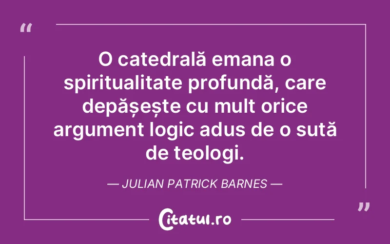 Citat Julian Patrick Barnes - citate crestine