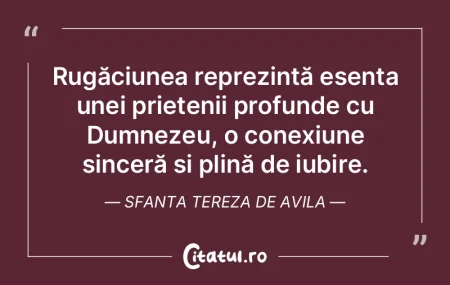 Rugăciunea reprezintă esența unei pri... Rugăciunea reprezintă esența unei pri...