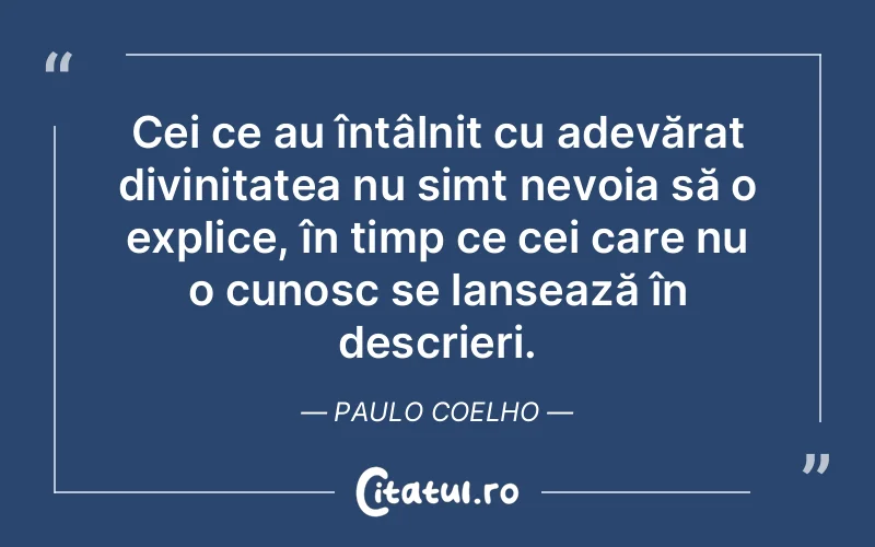 Citat Paulo Coelho - citate crestine