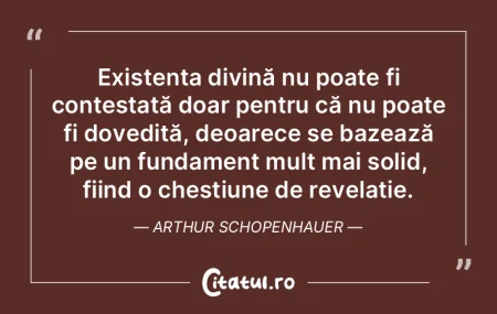 Existența divină nu poate fi contestat... Existența divină nu poate fi contestat...
