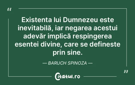 Existenta lui Dumnezeu este inevitabilă... Existenta lui Dumnezeu este inevitabilă...