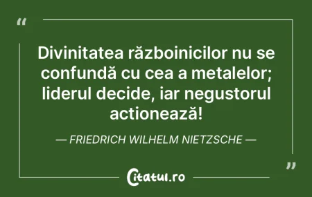 Divinitatea războinicilor nu se confund... Divinitatea războinicilor nu se confund...