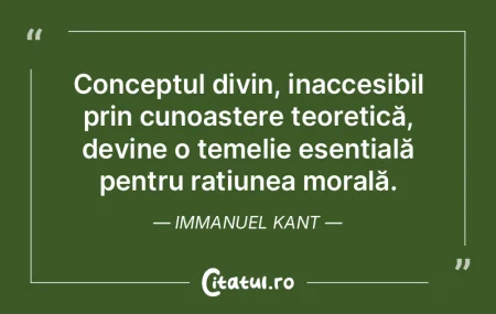 Conceptul divin, inaccesibil prin cunoaÈ... Conceptul divin, inaccesibil prin cunoaÈ...