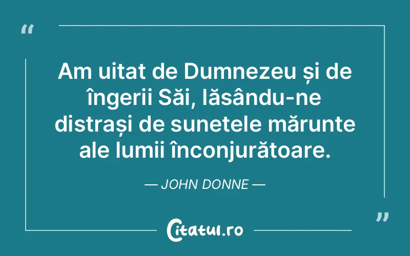 Citat John Donne - citate crestine