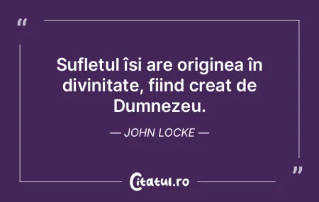 Sufletul își are originea în divinita... Sufletul își are originea în divinita...