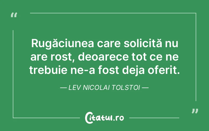 Citat Lev Nicolai Tolstoi - citate crestine